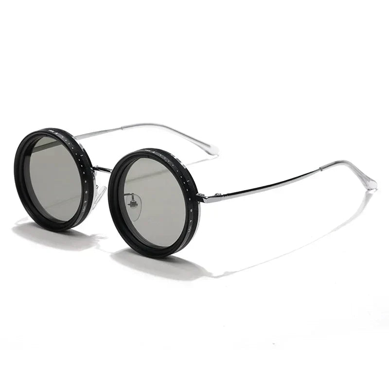 DimEye Adjustable Round Polarized Sunglasses
