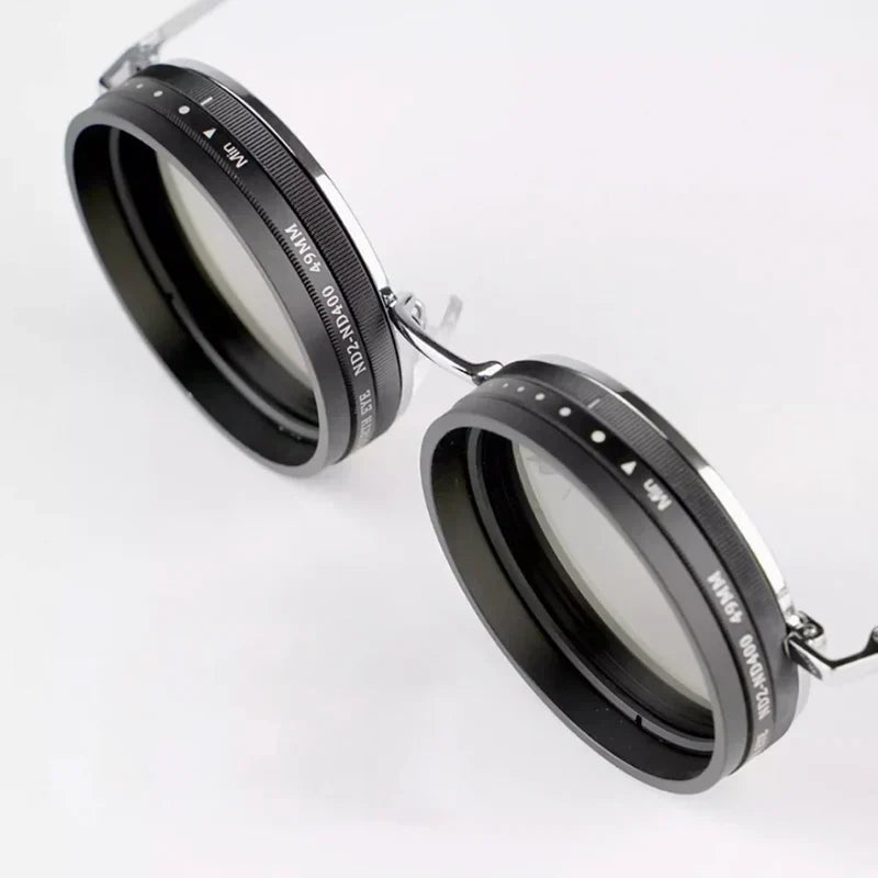 DimEye Adjustable Round Polarized Sunglasses
