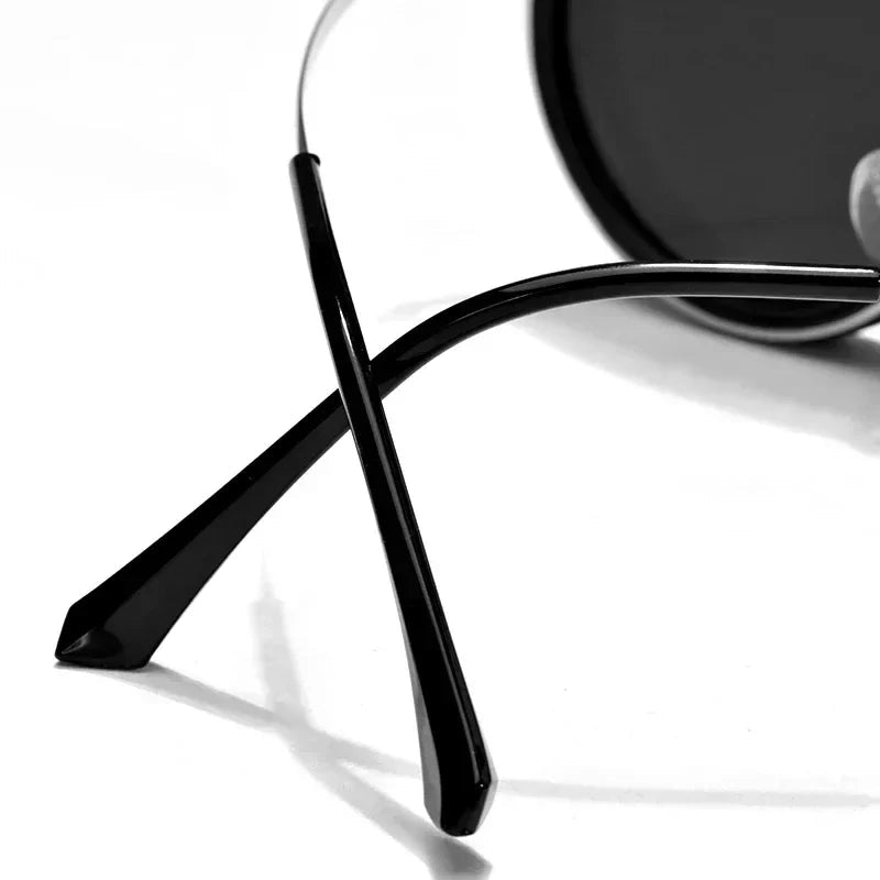 DimEye Adjustable Round Polarized Sunglasses