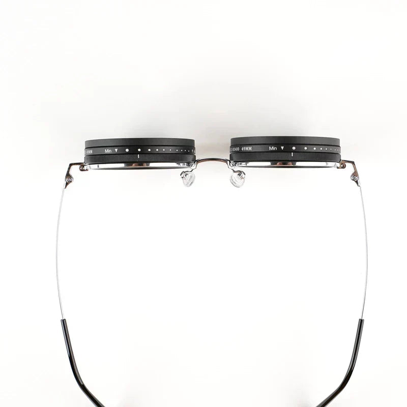 DimEye Adjustable Round Polarized Sunglasses