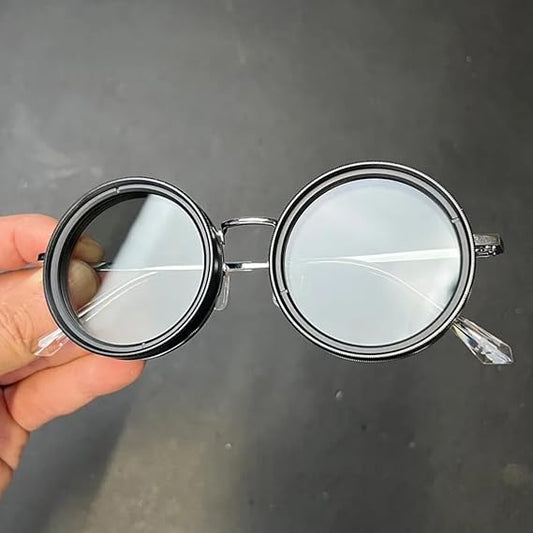 DimEye Adjustable Round Polarized Sunglasses